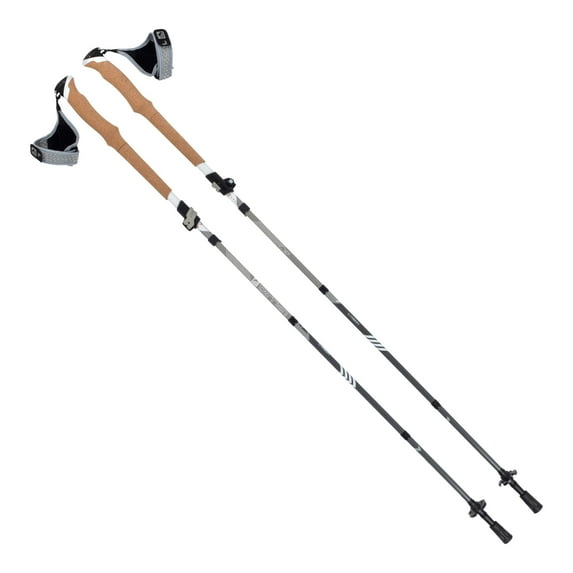 Terrain™ Alpha Vertex Carbon Trekking Poles, Night Shade