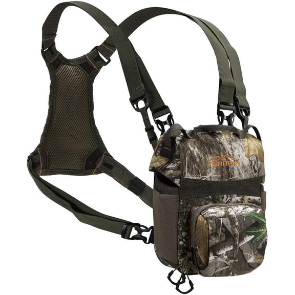 Terrain Bino Case with Harness for Hunting by Allen/Plateau and Mesa Deluxe/Brown, Green Tan, Realtree Edge Mossy Oak Break-Up Country