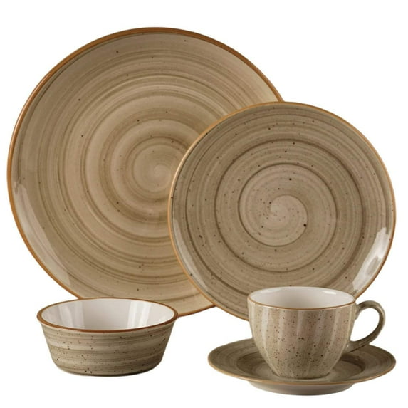 Terrain Collection 5-Piece Dinnerware Set For 1