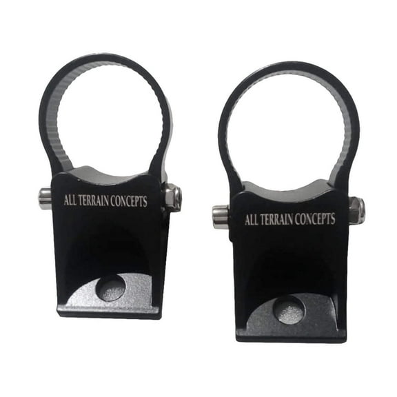 All Terrain Concepts Universal Cage Mount A-Pillar 1.65-Inch Set | Effortless Light & Accessory Installation | 45 & 90 Degree Mounting | Compatible with Rhino Vehicles | Enhance Off-Road Style &