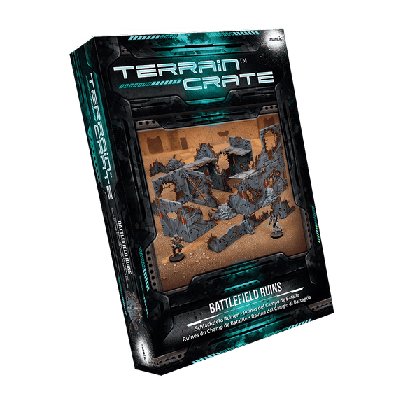 Terrain Crate Battlefield Ruins - Scifi Scenery