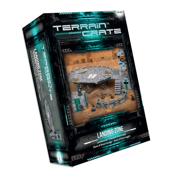 Terrain Crate Landing Zone - Scifi Scenery