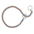 thumbnail image 1 of Terrain D.O.G. Laced Chain Slip Collar, 3.5mm x 20", Blue & Orange, 1 of 8