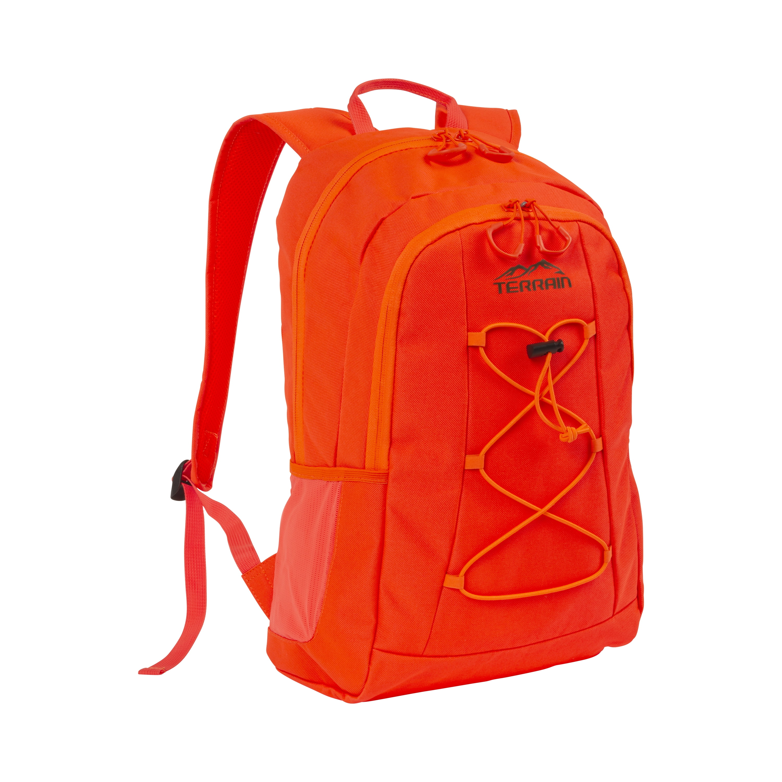 Terrain Tundra Camping Backpack, Blaze Orange, Orange, Polyester, 19238