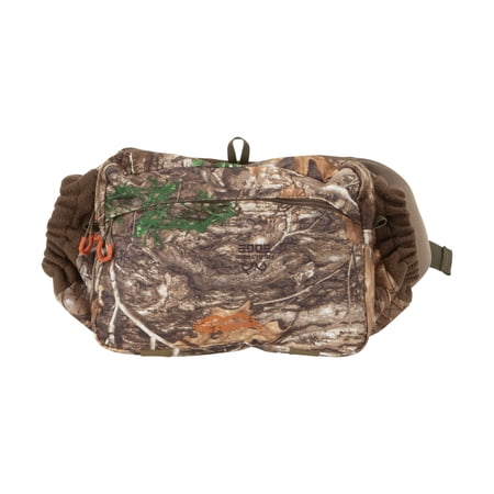 Terrain Tundra Waist Hunting Pack with Handwarmer, Olive & Realtree Edge