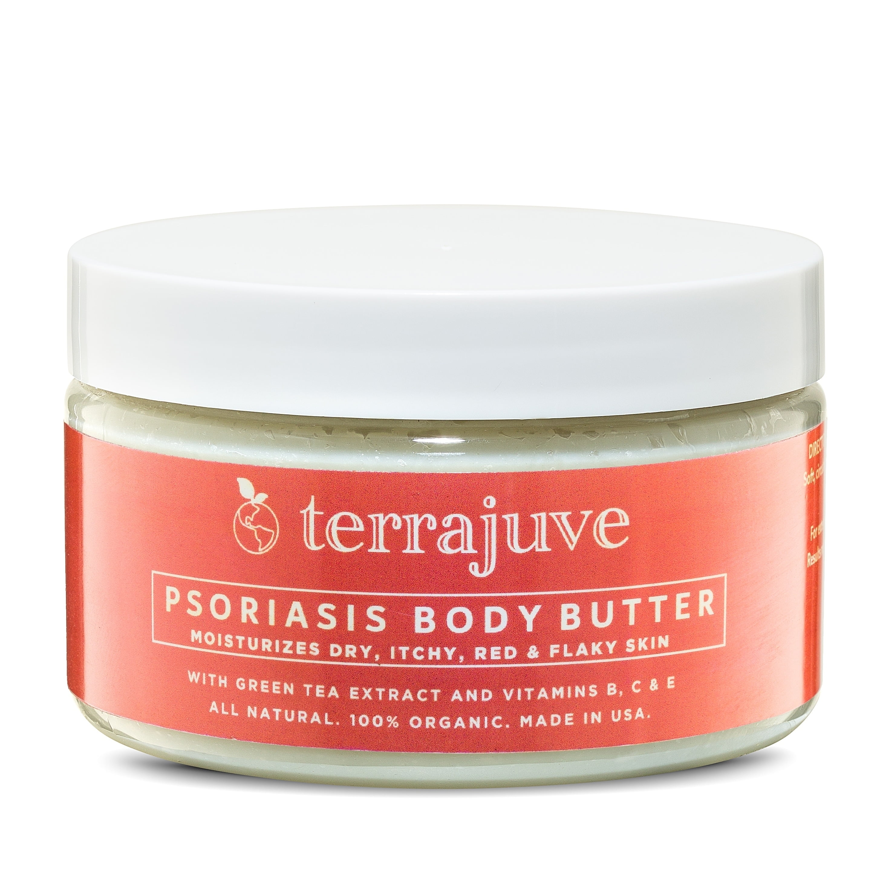 Terrajuve Psoriasis Body Butter Natural, Organic, Made in USA