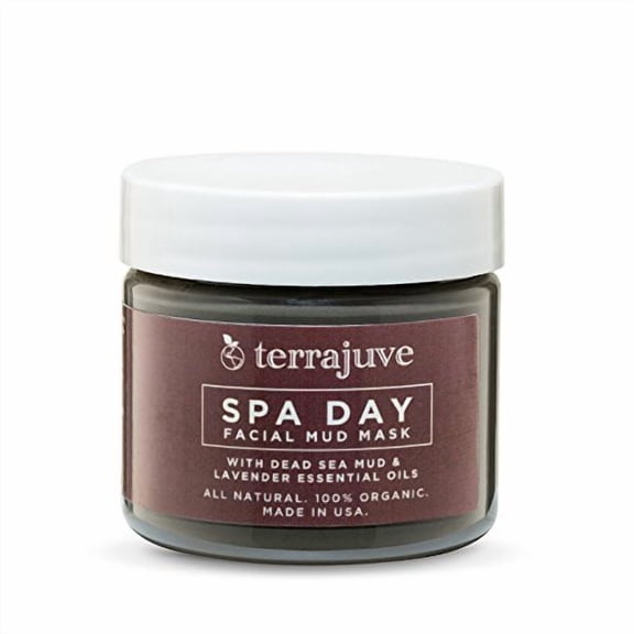 Terrajuve Spa Day Mud Mask Organic Dead Sea Mud Natural, Organic, Made in USA Valentines Gift