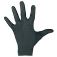 thumbnail image 1 of Terramar Silk/Spandex Glove Liner - Medium Black - Lightweight and Comfortable, 1 of 2