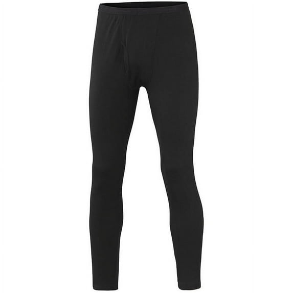 Terramar Men's Polypropylene Pants Black Medium