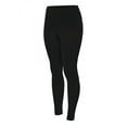 thumbnail image 1 of Terramar Women's Altitude Fleece Lined Leggings, Black, Small, 1 of 2