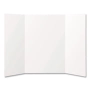Terramaster FI68210FSC Trifold Display Boards, 18 X 24, White