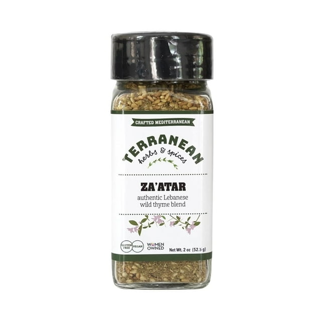 Terranean Herbs & Spices MMF7 Za’atar Seasoning Blend, 2 oz Shaker