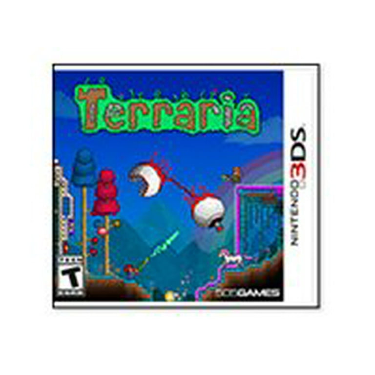 Free Shipping! Terraria, 505 Games, Nintendo 3DS