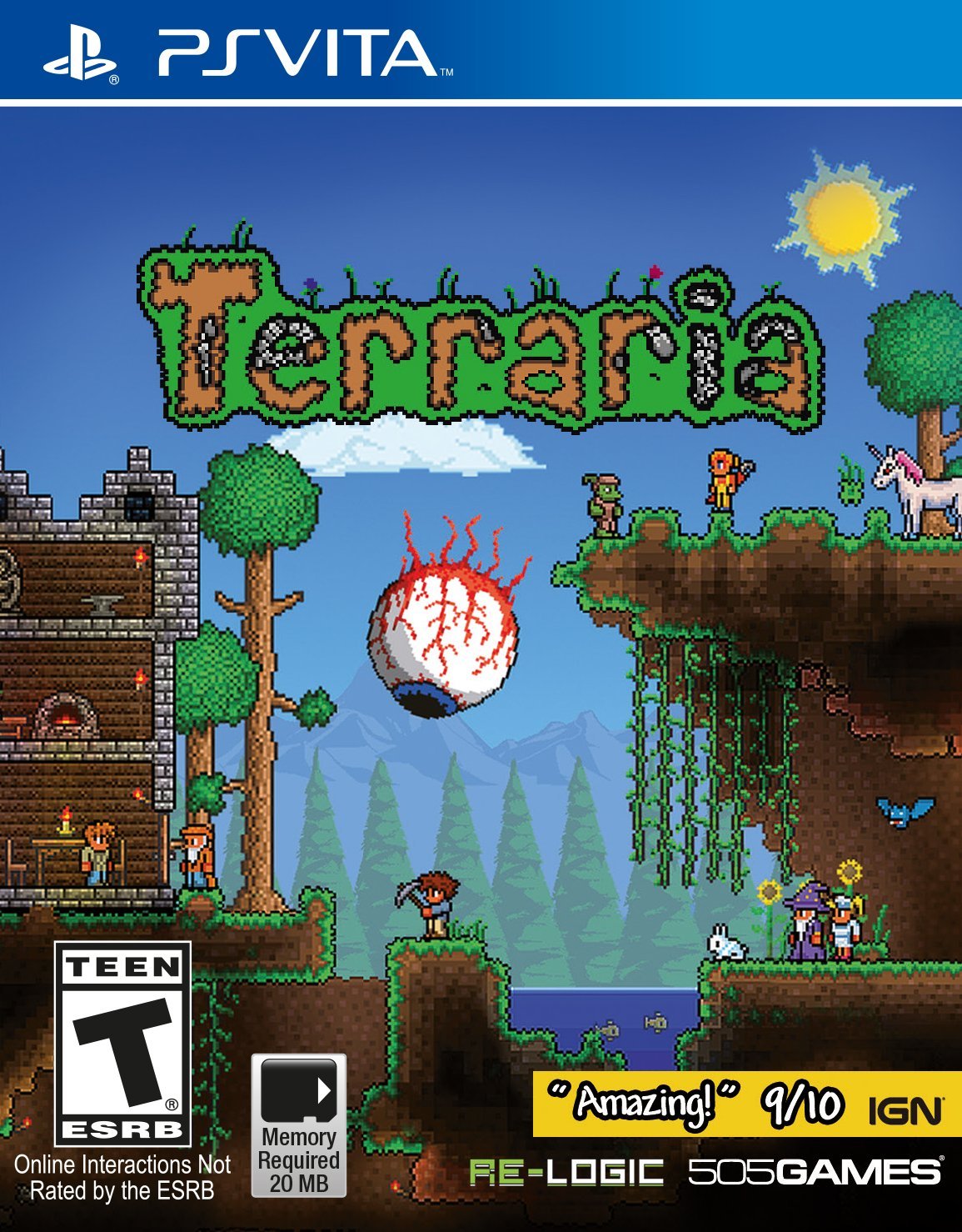 Terraria, 505 Games, PlayStation Vita, 812872018683 - Walmart.com