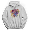 thumbnail image 1 of Terraria Aw Ho M Pur Papl Graphic White Men's Cotton Pullover Hoodie, 1 of 1