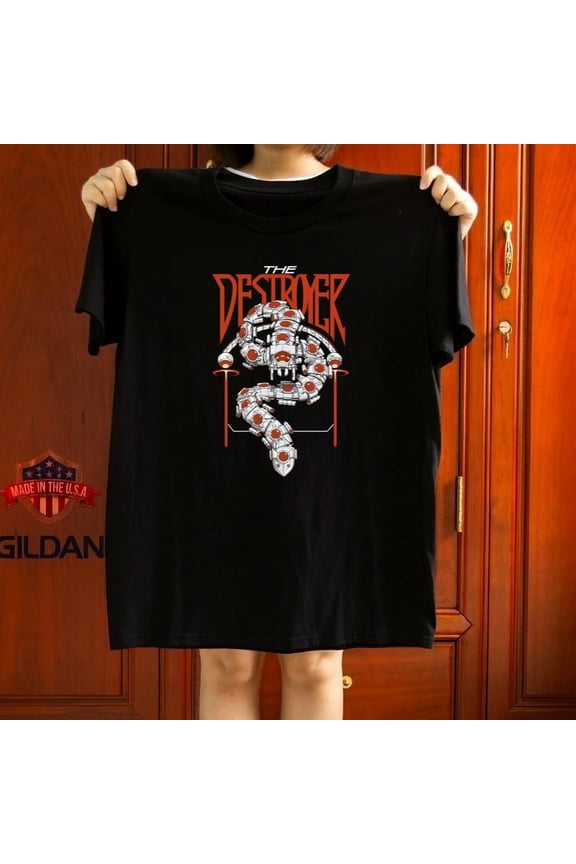 Terraria Destroyer Laser Firing Probes Shirt Video Game Fan Graphic Tee,for unisex up to 5XL