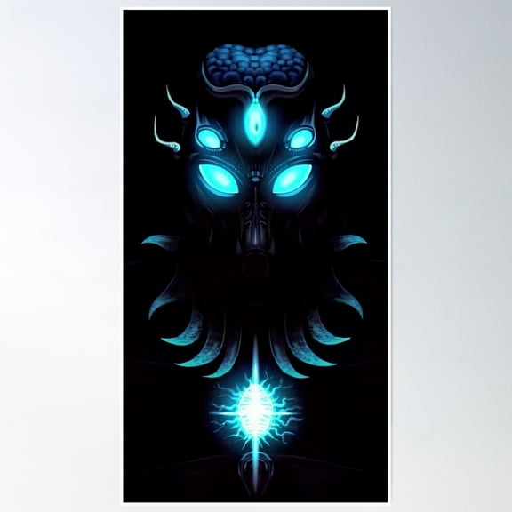 Terraria Game - Moon Lord Poster Wall Art, Modern Wall Decor, 8x12 UNFRAMED