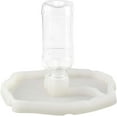 thumbnail image 1 of Terrarium Bowl For Reptiles, Plastic Shallow Feeder With 2 In 1 Function And Stable Base Design, High Quality Abs Plastic, Easy To Clean, Natural Design For Bearded Dragons,, 1 of 5