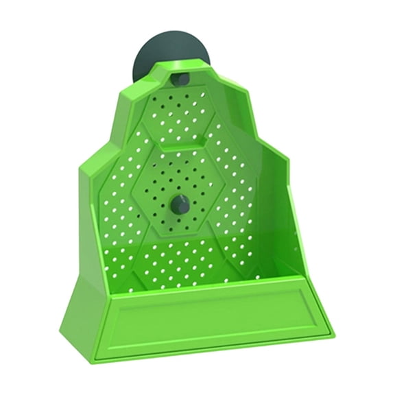 Terrarium Feeder with Holes and Secure Hold for Crickets Roaches