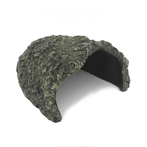 Terrarium Habitat Decor B- Large Rock Caveout for Reptiles and Amphibians