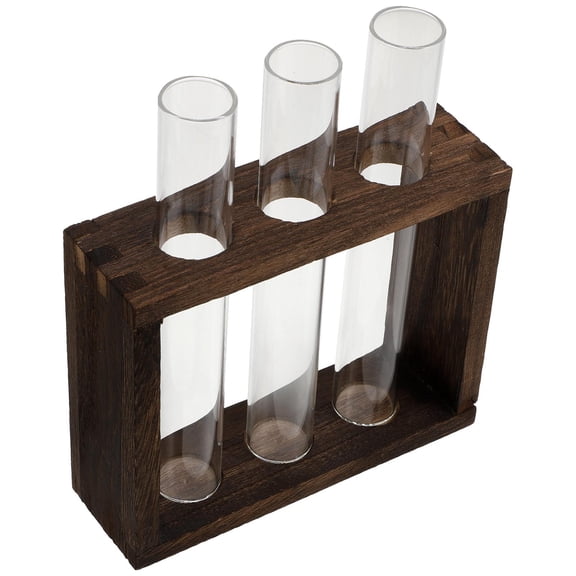 TABLZONE Test Tube Vase for Indoor Decoration, Simple Style Water Planting Container, Modern Home and Office Floral Display
