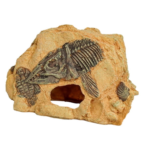 Terrariums Turtles Sunbath Cave Landscape Decoration Reptiles Shelter Cave Fishtanks Underwater Decoration for Lizards