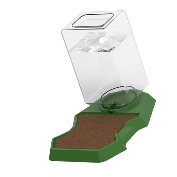 Terrariums Water Feeder Large Capacity Anti Drowning Design Automatic Water Dispenser For Lizards Turtles Bearded Dragon