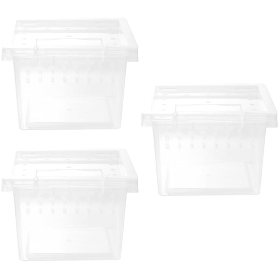 Moth Rearing Containers Terrariums for Reptiles Insect Rearing Box Tank Breeding Plastic ...