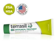 Terrasil Antifungal Treatment Cream, MAX Strength Clotrimazole 1%, 6X Faster Healing, for Fungal Skin Infections (14gm)