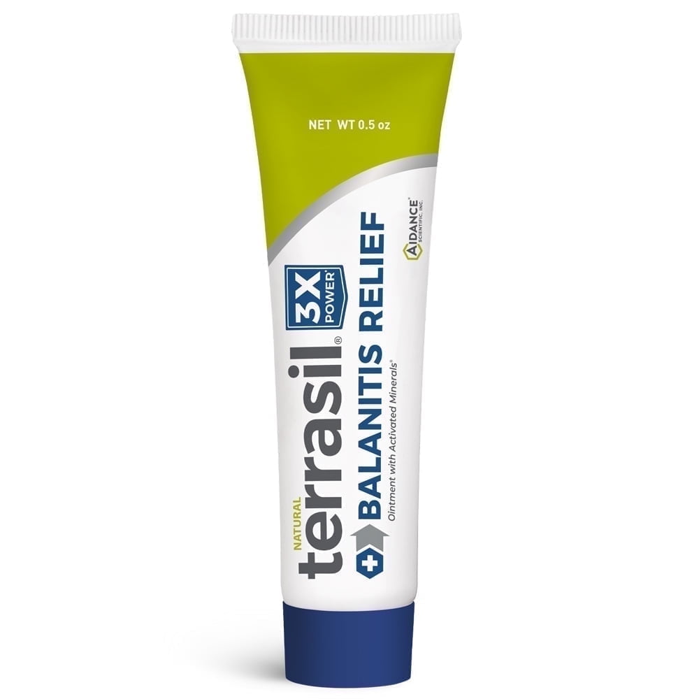 Terrasil Balanitis Relief Ointment. All-Natural Treatment for Irritation, Itch & Inflammation (14gm)