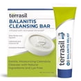 thumbnail image 1 of Terrasil Balanitis Treatment for Men - 2-Product Kit Balanitis Relief Ointment & Cleansing Bar - Natural Foreskin Cream (14gm Tube + Soap Bar), 1 of 10