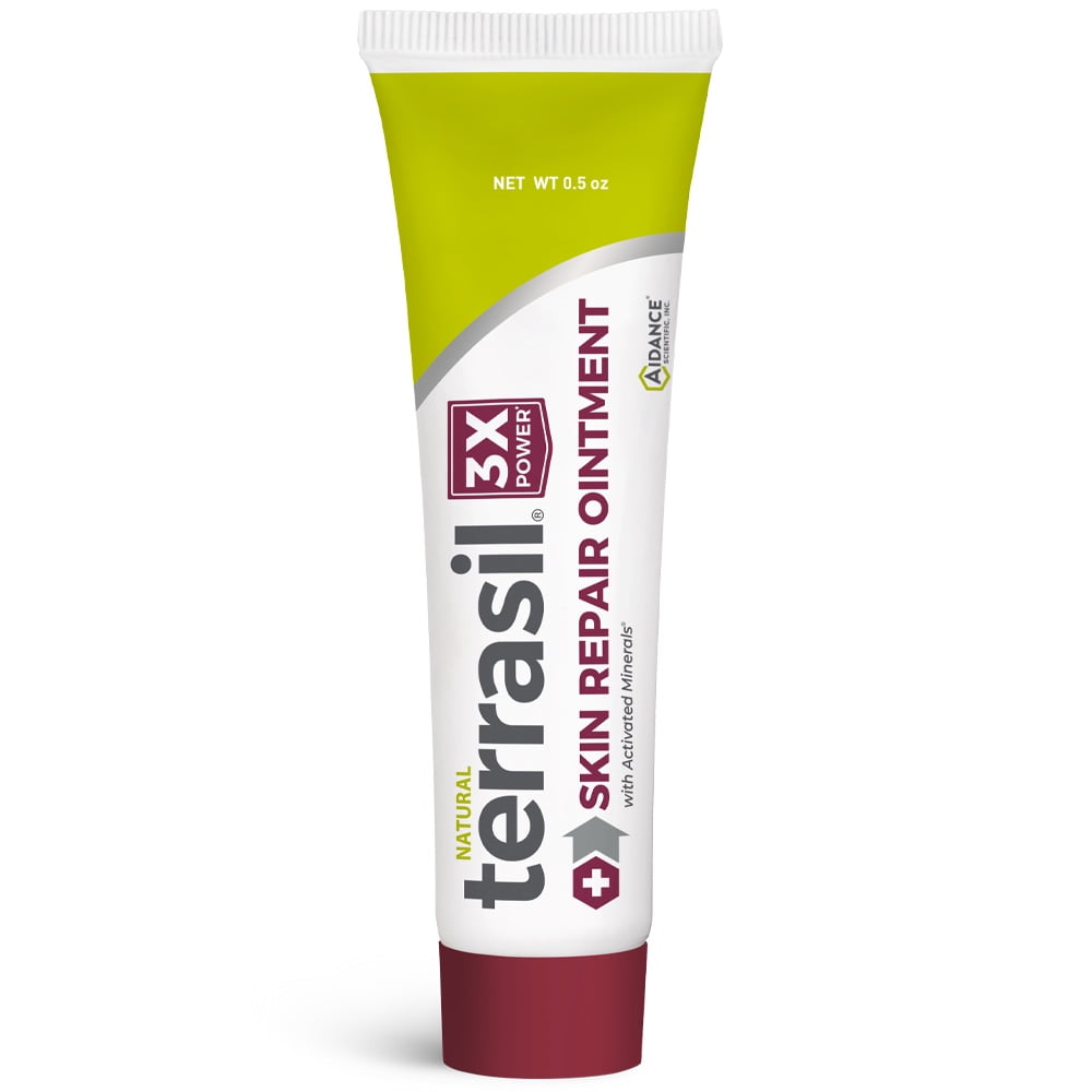 Terrasil Skin Repair for Folliculitis, Impetigo, Angular Cheilitis, Dermatologist Tested (14gm Tube)