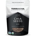 thumbnail image 1 of Terrasoul Superfoods Organic Black Chia Seeds, 1 Lb - Nutrient-Packed Superfood for Energy, Puddings, Smoothies, and Baking, 1 of 7