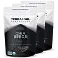 thumbnail image 1 of Terrasoul Superfoods Organic Black Chia Seeds, 7.5 Pounds (2.5 Lbs 3-Pack) - Nutrient-Packed Superfood for Energy, Puddings, Smoothies, and Baking, 1 of 8