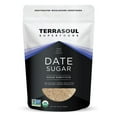 thumbnail image 1 of Terrasoul Superfoods Organic Date Sugar, 1 Lb - Low Glycemic | Unrefined | Trace Minerals, 1 of 6