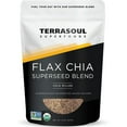 thumbnail image 1 of Terrasoul Superfoods Organic Flax Chia Blend, 8oz - Cold Milled Flax | Chia Seeds | Superseed Boost for Energy & Wellness, 1 of 7