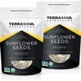 thumbnail image 1 of Terrasoul Superfoods Organic Hulled Sunflower Seeds, 4 Lbs (2 Lbs 2-Pack) - Hulled | Fresh | Vitamin E, 1 of 8