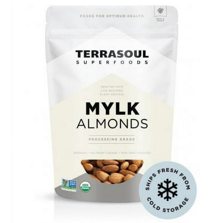 Unpasteurized almonds best sale
