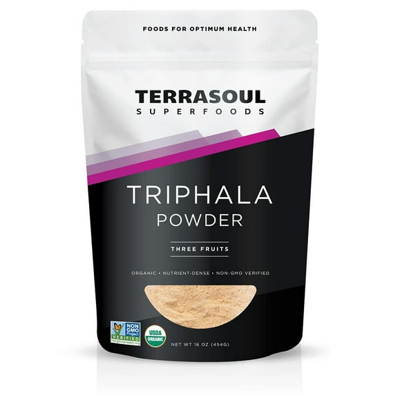 Terrasoul Superfoods Organic Triphala Powder, 1 Lb