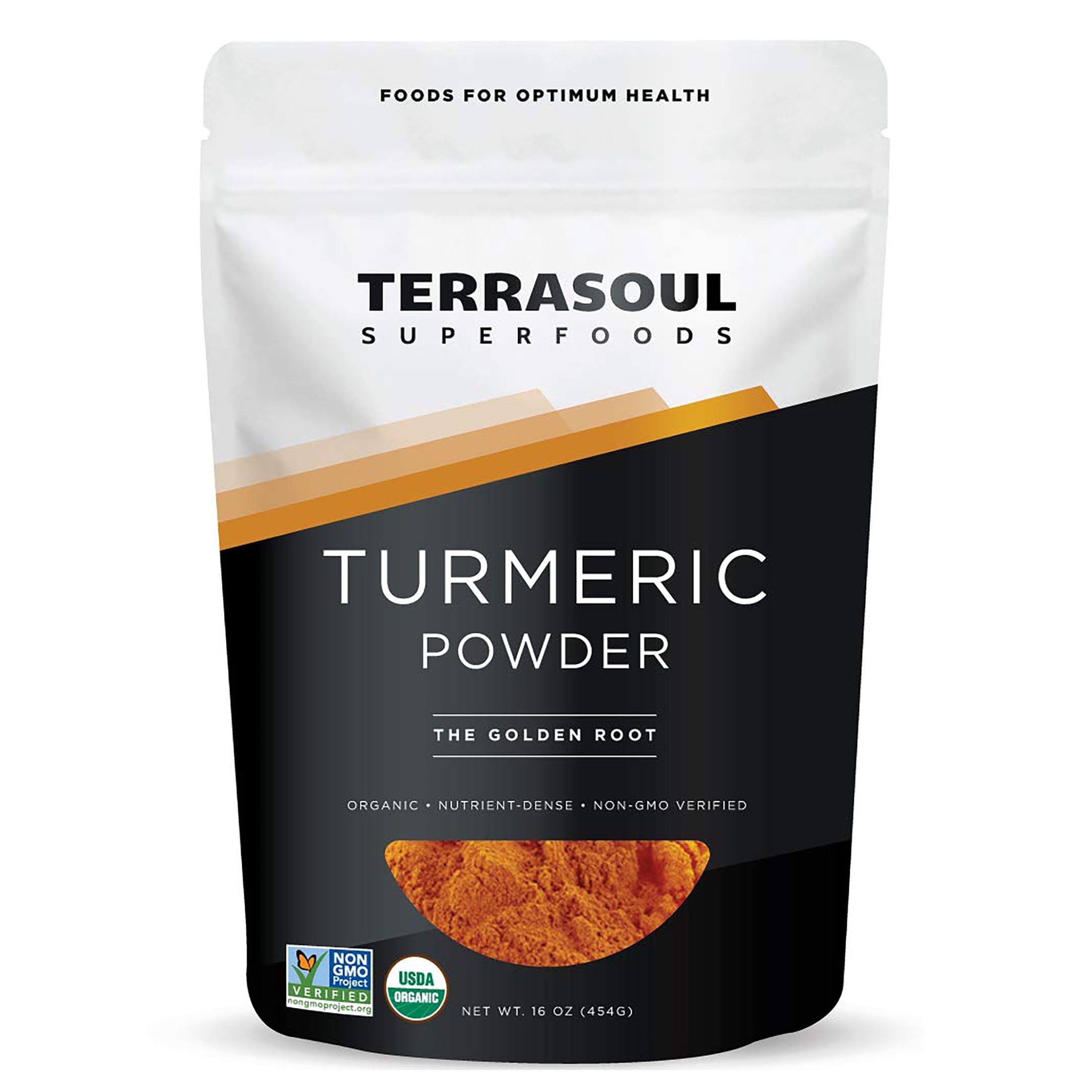 Terrasoul Superfoods Organic Turmeric Powder, 1 Lb : Curcumin - Great for Inflammation