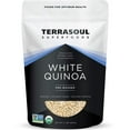 thumbnail image 1 of Terrasoul Superfoods Organic White Quinoa, 2 Lbs - Whole Grain | Pre-washed | Gluten-free | Plant Protein | Fiber, 1 of 8