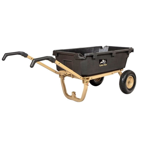 Terratrek 2 In 1 Wheelbarrow With Pneumatic Tires