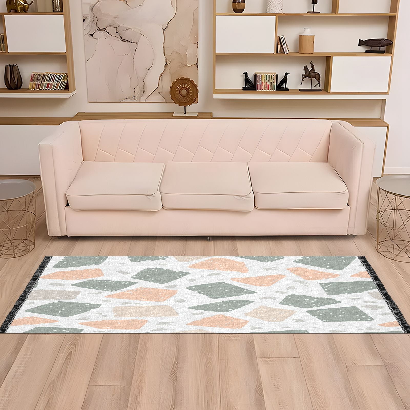 Terrazo Rug Terrazzo Floor Pattern 72x23.5