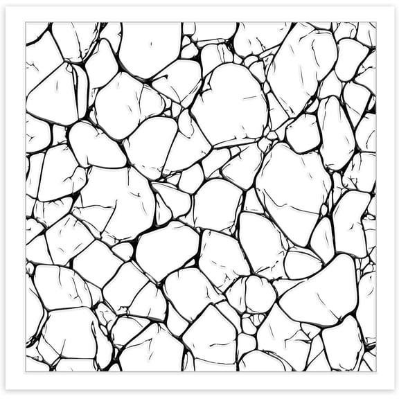 Terrazzo Pattern Polymer Clay Texture Sheets Silicone Texture Stamp Natural Stone Pattern Clay Mat Modeling Pattern Pad