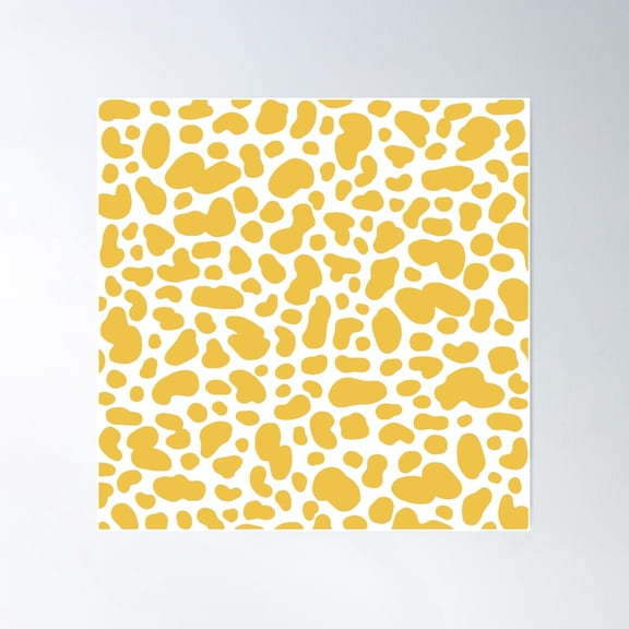 Terrazzo Spots Design 123 Poster Wall Art, Modern Wall Decor For Living Room Bedroom, 17x17 UNFRAMED
