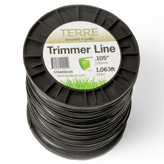 Terre 0.105” x 1063ft Square Pre-Cut Trimmer Line