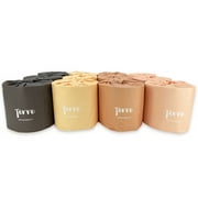 Terre Bamboo Premium Toilet Paper, 4-Ply, Unbleached, 12 Rolls, FSC-Certified, Tree-Free, Septic Safe, Plastic-Free Packaging, Eco-Friendly, Plant Based, Compostable, Sustainable