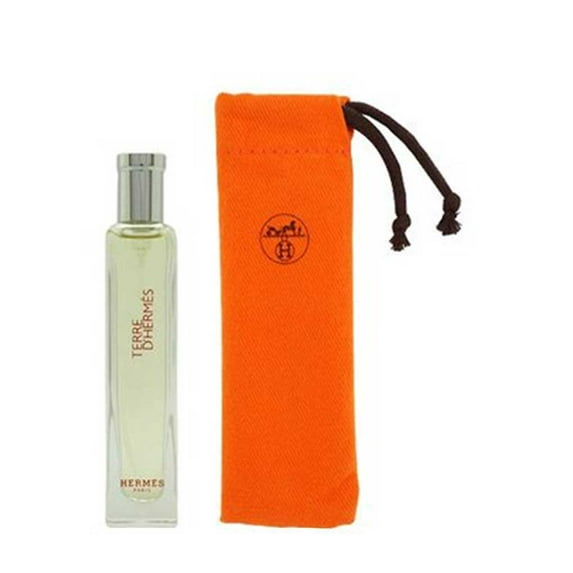 Terre D'Hermes by Hermes Mini Eau De Toilette EDT Spray Unisex 0.5 oz / 15 ml New