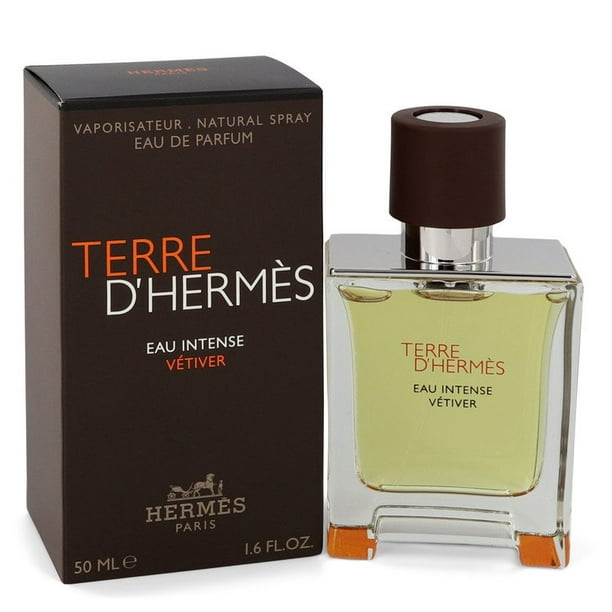 Terre DHermes Eau Intense Vetiver by Hermes for Men - 1.6 oz EDP Spray ...