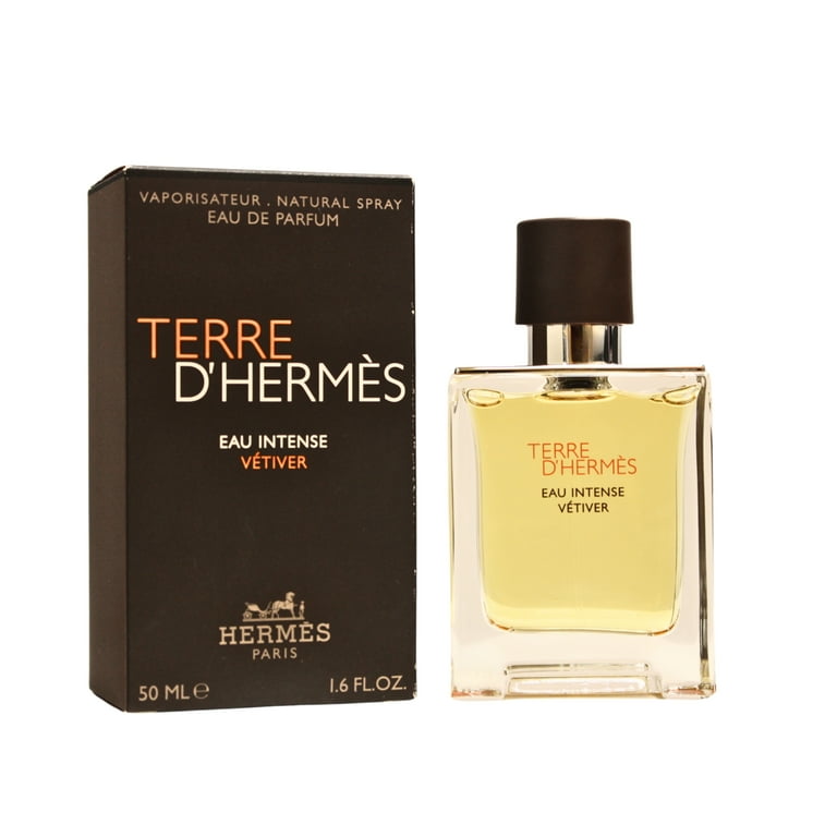 香水(男性用) HERMES TERRE D'HERMES INTENSE Terre DHermes Eau Intense Vetiver by Hermes for Men - 1.6 oz EDP